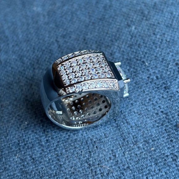 Men’s Zirconia .925 Sterling Silver - Picture 8 of 10